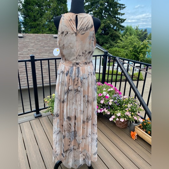 Candalite floral formal dress size M - Picture 3 of 7